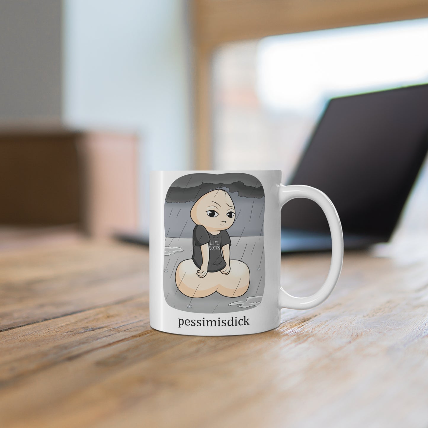 Optimistick/Pessimistick - Mug 11oz